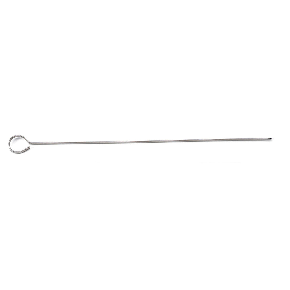 Brochetas de Acero Inoxidable de 40 cm Contiene 12 Piezas